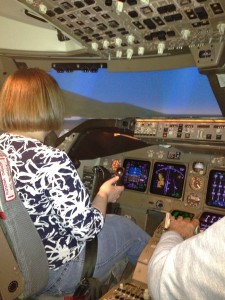 Me flying the sim to Hong Kong!